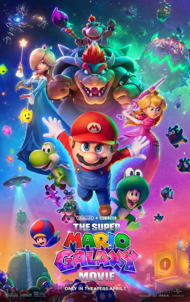 Film bioskop terbaru, The Super Mario Galaxy Movie/ Foto: Universal Pictures