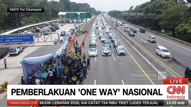 Flag off one way nasional