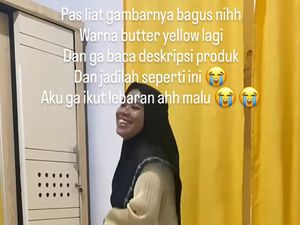 Viral! Lupa Baca Deskripsi, Wanita Ini Kaget Baju Lebarannya Bisa Naik Turun