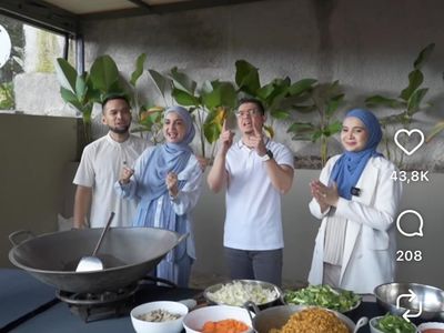 Jago Masak! Shireen Sungkar Mahir Bikin Tongseng hingga Seblak Sehat