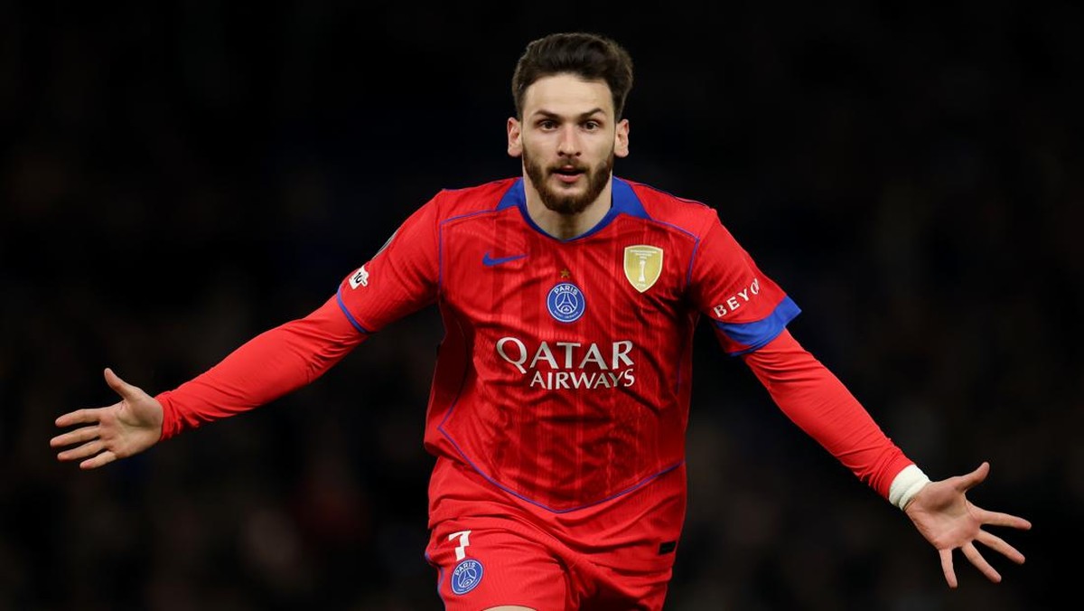 Khvicha Kvaratskhelia. (Foto: UEFA via Getty Images/Eddie Keogh - UEFA)