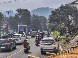 H-3 Lebaran, 71.804 Kendaraan Melintasi Nagreg Bandung
