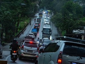 Nagreg Padat, Arus Mudik Diprediksi Mencapai Puncak pada Malam Hari