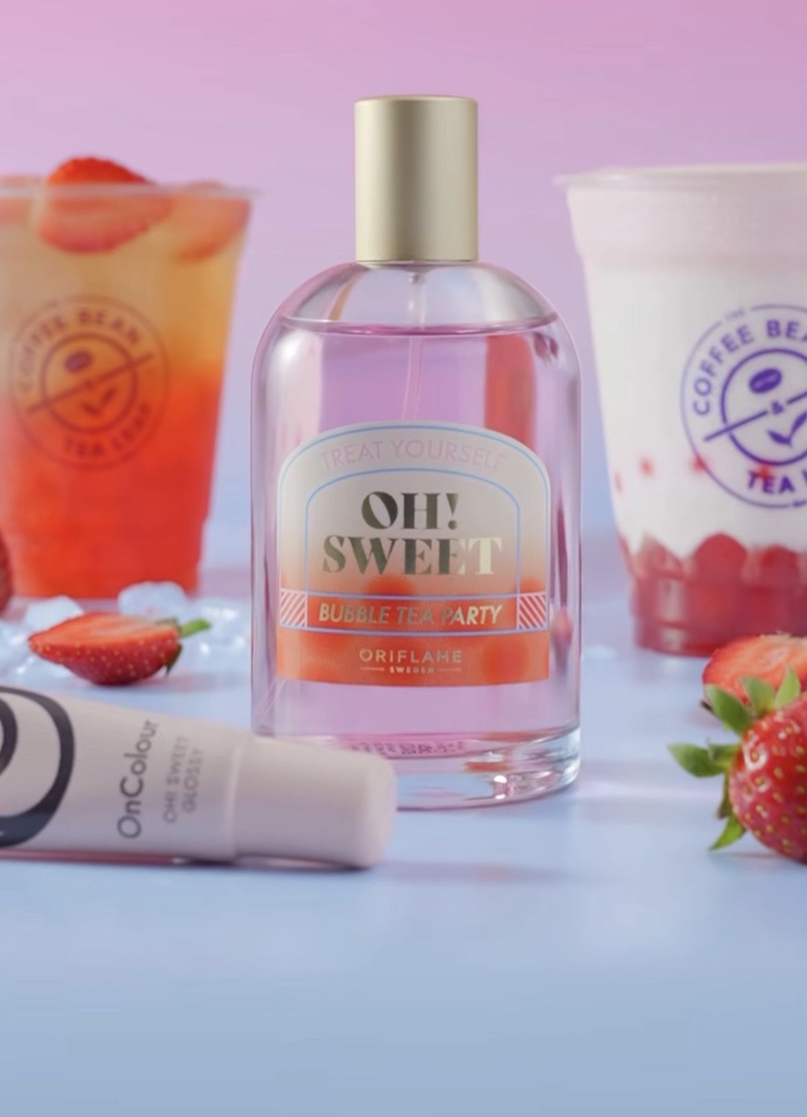 Oriflame berkolaborasi dengan The Coffee Bean & Tea Leaf dan Baskin Robbins