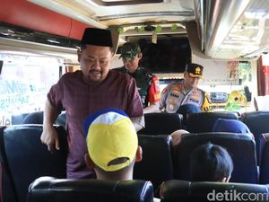 15 Bus Antar 750 Peserta Mudik Gratis Pemkab Gresik ke Kampung Halaman