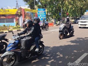 H-3 Lebaran, Pemotor Dominasi Jalur Selatan Ciamis
