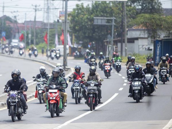 Pemudik Motor Dominasi Arus Mudik di Jalur Pantura Indramayu