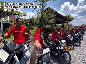 Salut! Restoran Bebek di Sukoharjo Bagi-bagi THR 29 Motor untuk Karyawan