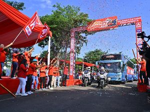 Serunya Mudik Gratis Member Alfamidi Berangkatkan 1.250 Pemudik