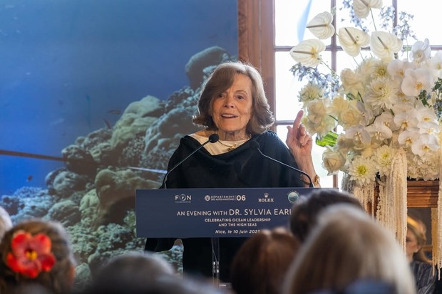 Selama berkarier, Sylvia Earle telah mengumpulkan lebih dari 100 penghargaan dari seluruh dunia.