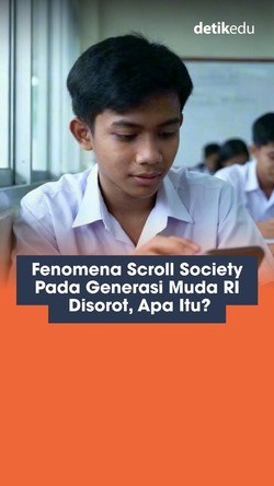 Video: Fenomena Scroll Society pada Generasi Muda RI Disorot, Apa Itu?