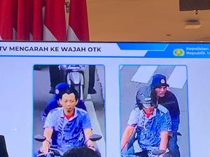 Video: Pelaku Terekam CCTV Berganti Baju Usai Siram Air Keras ke Andrie Yunus