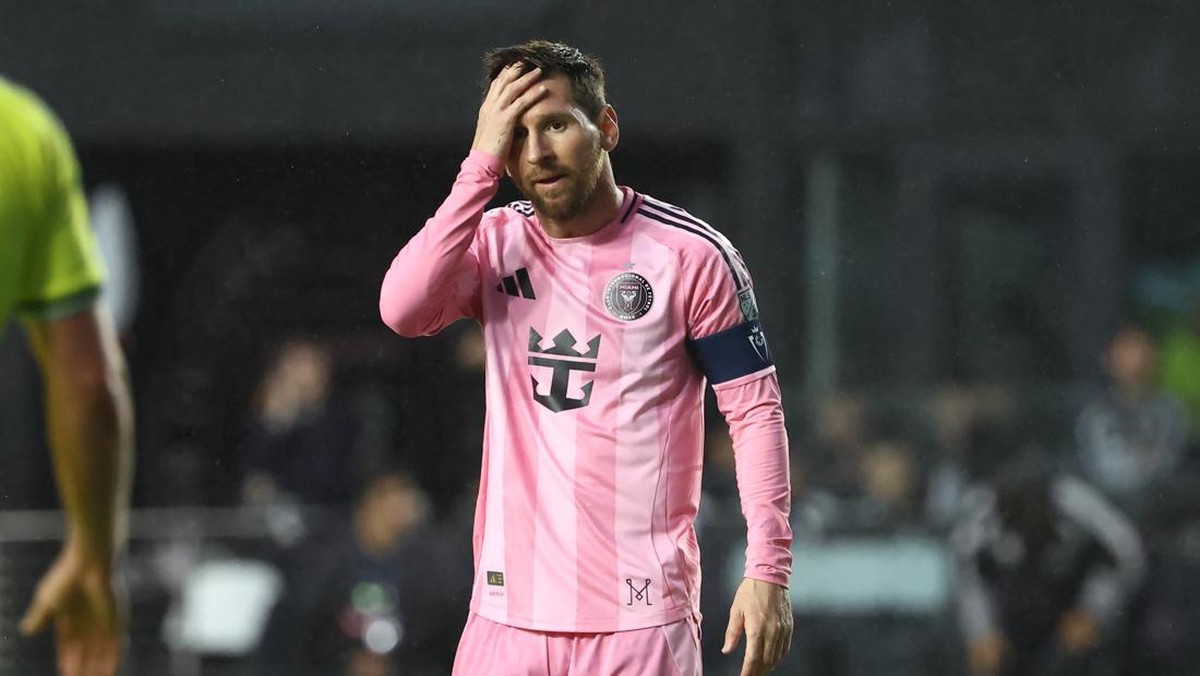 Gol Lionel Messi tak mampu menyelamatkan Inter Miami dari eliminasi di babak 16 besar CONCACAF Champions Cup. (Foto: Icon Sportswire via Getty Images/Icon Sportswire)