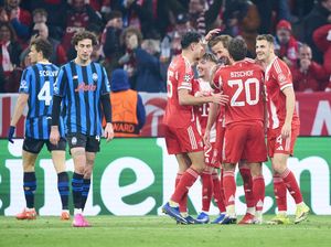 Bayern Vs Atalanta: Die Roten Menang Telak Lagi, Tembus Perempatfinal