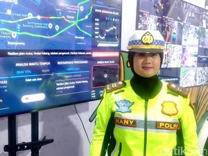 Cara Canggih Polrestabes Bandung Pantau Lalu Lintas Pemudik