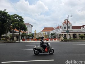 Jalan Darmo hingga Tunjungan Sepi, Surabaya Ditinggal Mudik
