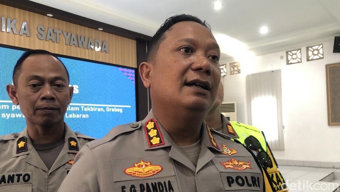 Kapolresta Jogja Kombes Eva Guna Pandia saat dijumpai di Mapolresta Jogja, Kamis (19/3/2026).