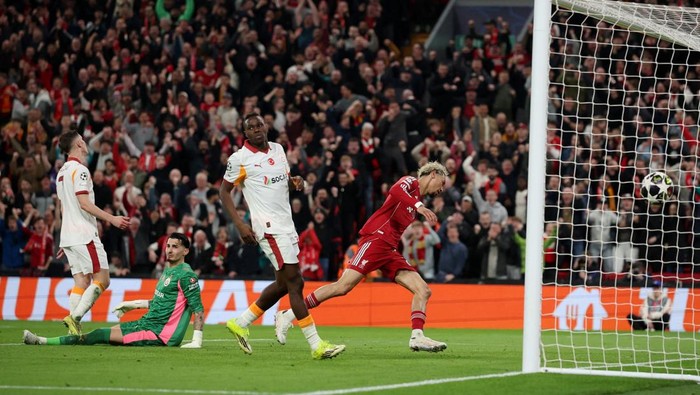 Liverpool menang 4-0 atas Galatasaray dan lolos ke perempatfinal Liga Champions 2025/2026.