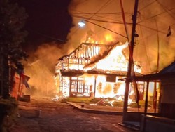 Masjid Kuno Peninggalan Sunan Kalijaga di Boyolali Terbakar