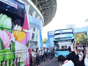 Bank BRI Berangkatkan 12.352 Pemudik dengan 238 Bus