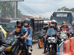 Limbangan Macet, Lalin Bandung-Tasik Dialihkan via Perkotaan Garut