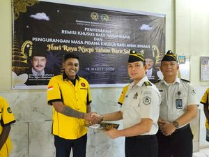 Napi Beragama Hindu Dapat Remisi Nyepi, 7 di Lapas-10 di Rutan Kelas 1 Medan