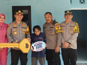 Polres Bogor Serahkan Lagi 4 Unit Renovasi Rutilahu, Kado Lebaran untuk Warga