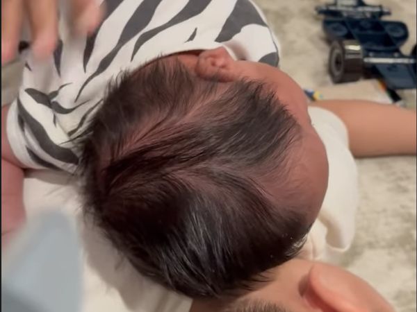 Masyaallah... Interaksi Rayyanza dengan Bayi Laki-laki di Rumah Bikin Gemas