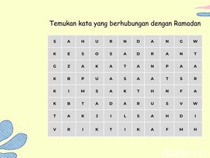 Seberapa Berkesan Puasa Kali Ini? 5 Kata yang Pertama Terlihat Pasti Paling Diingat