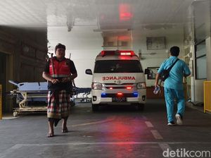 Suasana Hening Nyepi di RSUP Prof Ngoerah, IGD Tetap Jalan