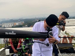 Hilal Tak Terlihat di 7 Titik Jabar