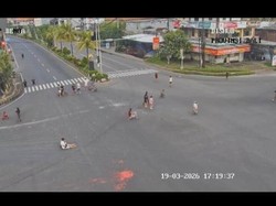CCTV Rekam Warga Keluar Saat Nyepi di Simpang Pesanggaran Denpasar