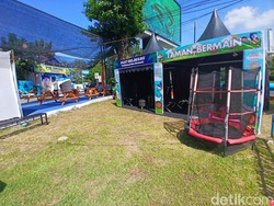 Bikin Nyaman Wisatawan, Pos Marlin Pangandaran Ada Kafe-Tempat Bermain