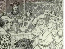 Skandal Pesta Berdarah, Musuh Dihabisi di Meja Makan