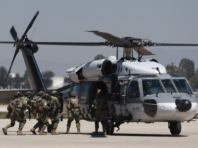Jelang Piala Dunia 2026, Militer Meksiko Gelar Latihan
