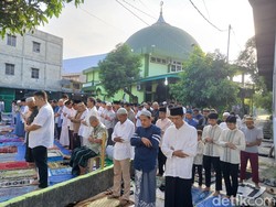 Jemaah Muhammadiyah Salat Id di Masjid Taqwa Medan Sunggal, Ini Pesan Khatib