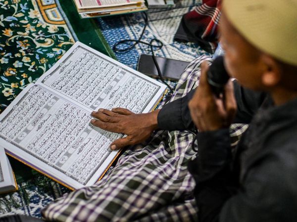 Penyintas Bencana di Aceh Timur Gelar Tradisi Khatam Al Quran Jelang Lebaran