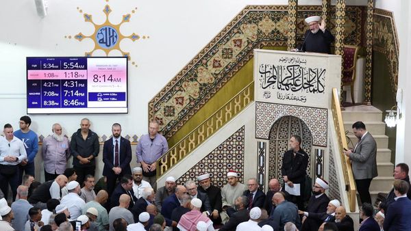 PM Anthony Albanese Kunjungi Masjid Lakemba Saat Idulfitri
