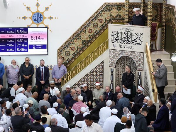 PM Anthony Albanese Kunjungi Masjid Lakemba Saat Idulfitri