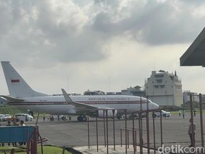 Prabowo Tiba di Lanud Soewondo Medan Jelang Malam Takbiran