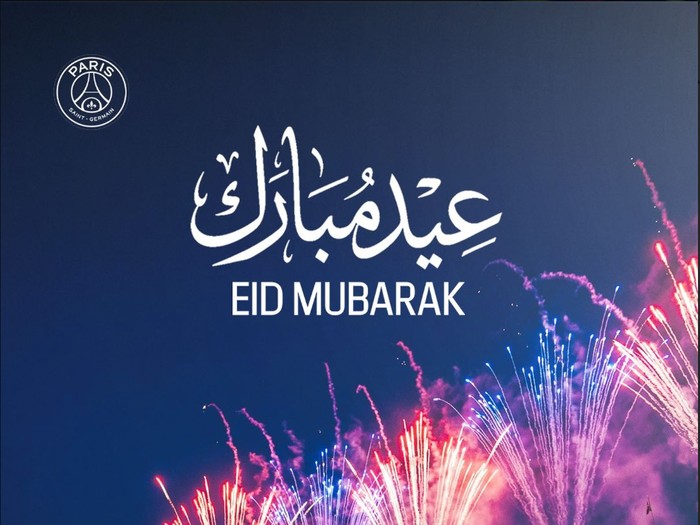 Selamat Idulfitri dari Paris Saint-Germain.