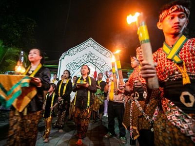 Semarak Takbiran Keliling Sambut Idul Fitri di Berbagai Daerah