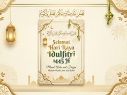 115 Ucapan Lebaran Minal Aidin Wal Faizin untuk Keluarga hingga Rekan Kerja