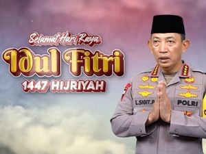 Kapolri Ucapkan Selamat Idulfitri, Berkomitmen Polri Terus Berbenah