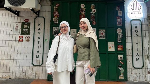 Kawasan Blok M jadi alternatif tujuan libur Lebaran 2026, Sabtu (21/3/2026).