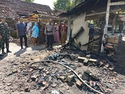 Tragis Wanita Tewas dalam Gudang yang Terbakar di Galur Kulon Progo