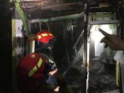 Dua Rumah di 13 Ulu Palembang Ludes Terbakar, Diduga Korsleting Listrik