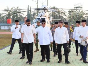 Tito Dampingi Prabowo Rayakan Idul Fitri di Aceh Tamiang