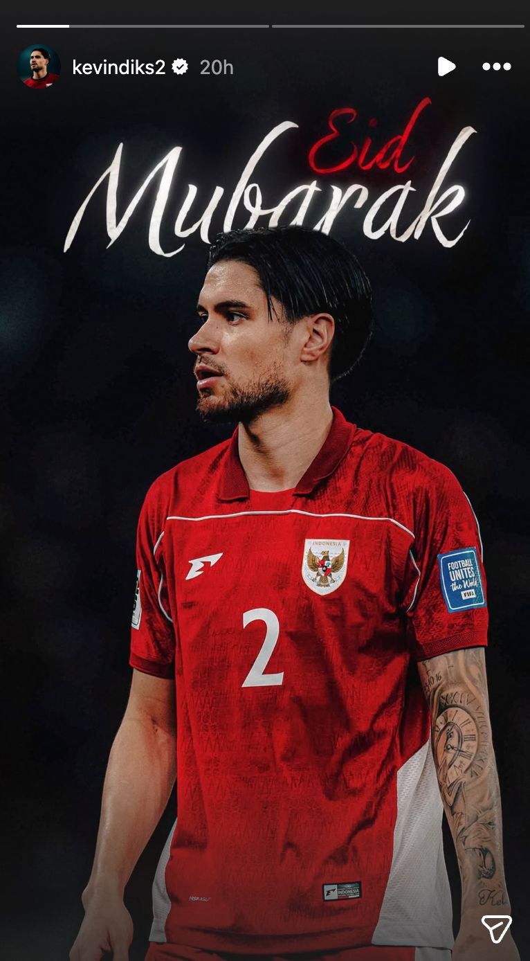 Deretan Ucapan Selamat Idulfitri dari Pemain Timnas Indonesia