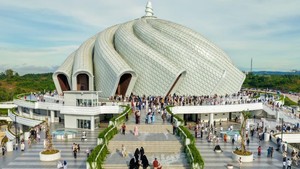 Potret Salat Id Pertama di Masjid IKN